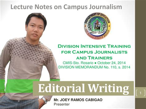 example of editorial writing in journalism tagalog|Editorial Writing: Lecture Notes on Campus Journalism.